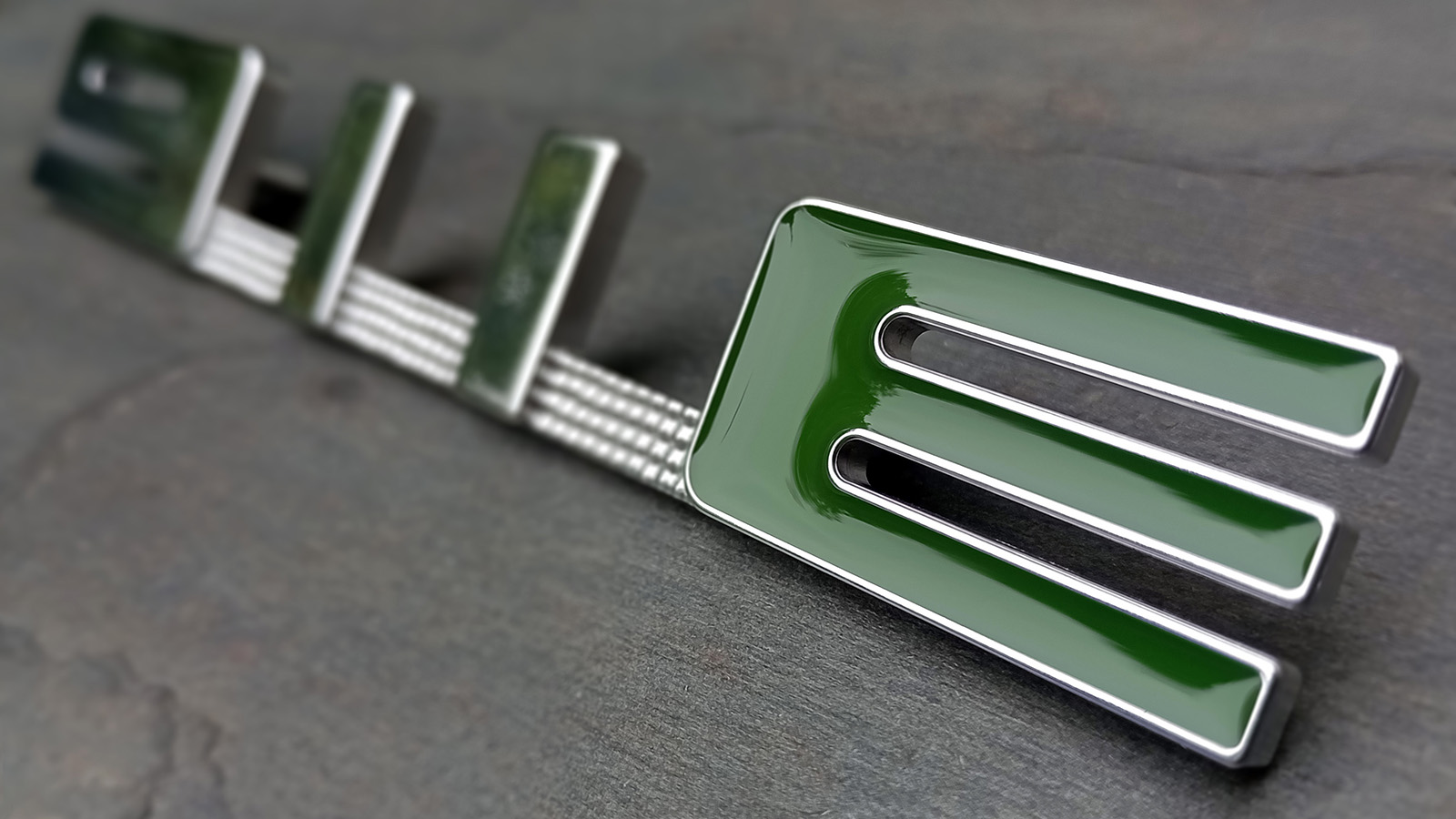 And here it is with a splash of resin.
