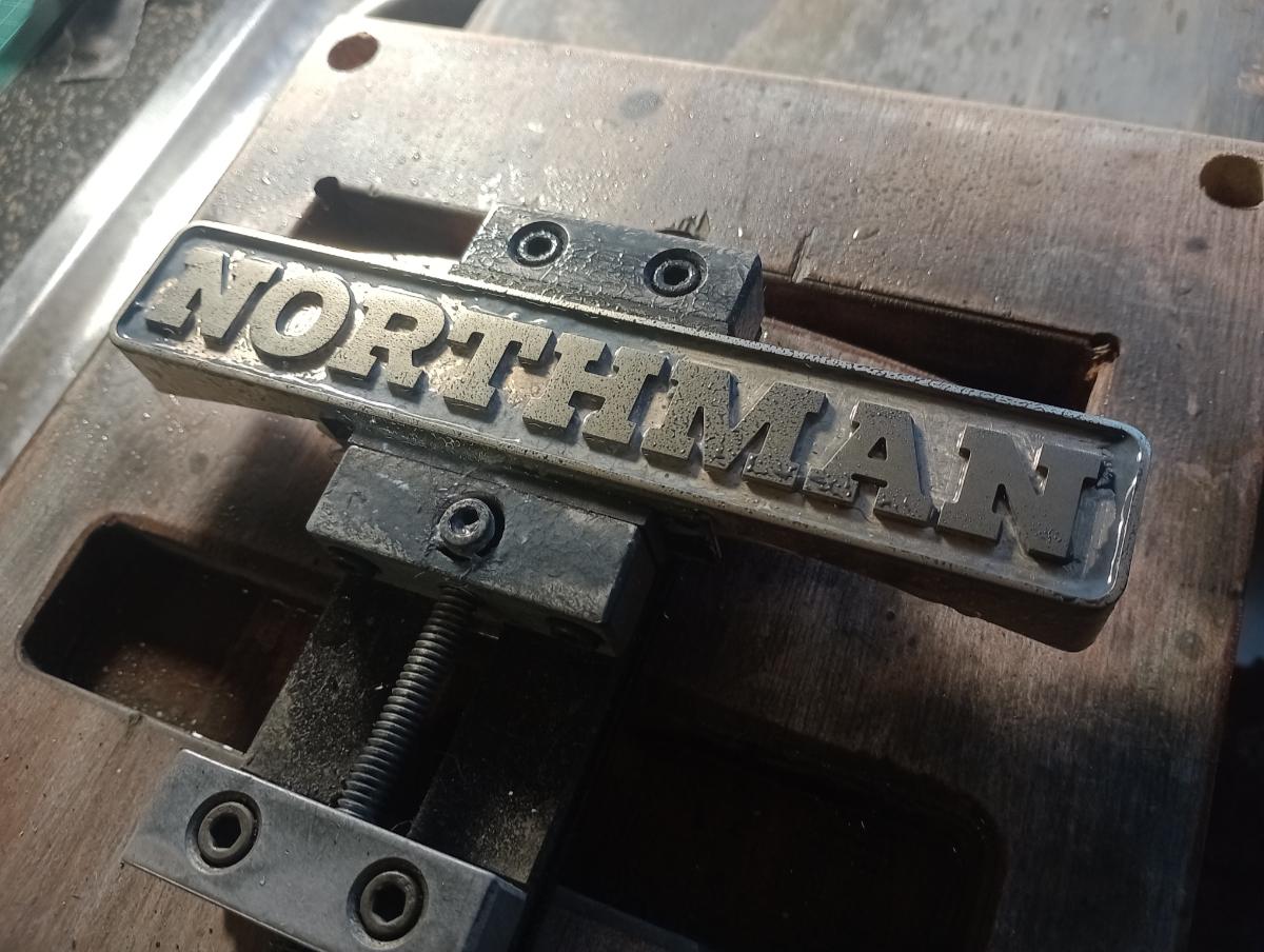 Jonathan Hull approached me for a couple of sets of solid brass tank badges for two of his recent builds, a Northman GB350s and a Northman CB200 - see more details over on his site: www.jonathanhull.co.uk/northman