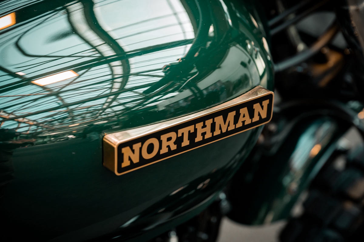 Jonathan Hull approached me for a couple of sets of solid brass tank badges for two of his recent builds, a Northman GB350s and a Northman CB200 - see more details over on his site: www.jonathanhull.co.uk/northman